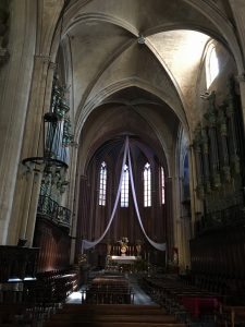 Gothic section of St. Sauveur