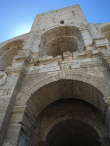 View of the Roman arena