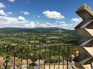 View of the Luberon