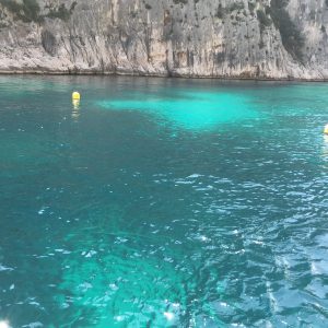 Blue hues within calanque